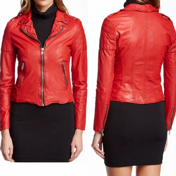 Ivy Muubaa Jackets & Blazers - $630 Ivy Muubaa Leather Presley Jacket